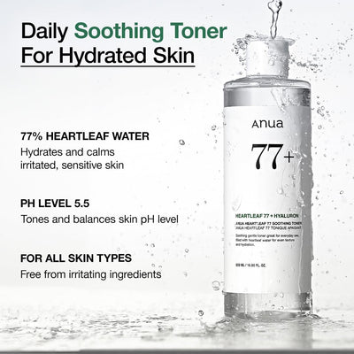 Heartleaf 77% Soothing Toner 250ml
