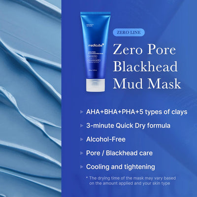 ZERO PORE BLACKHEAD MUD MASK_NEW