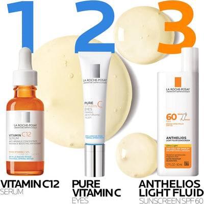 La Roche Posay 12% Pure Vitamin C Anti-Aging Face Serum For All Skin Types 30ml