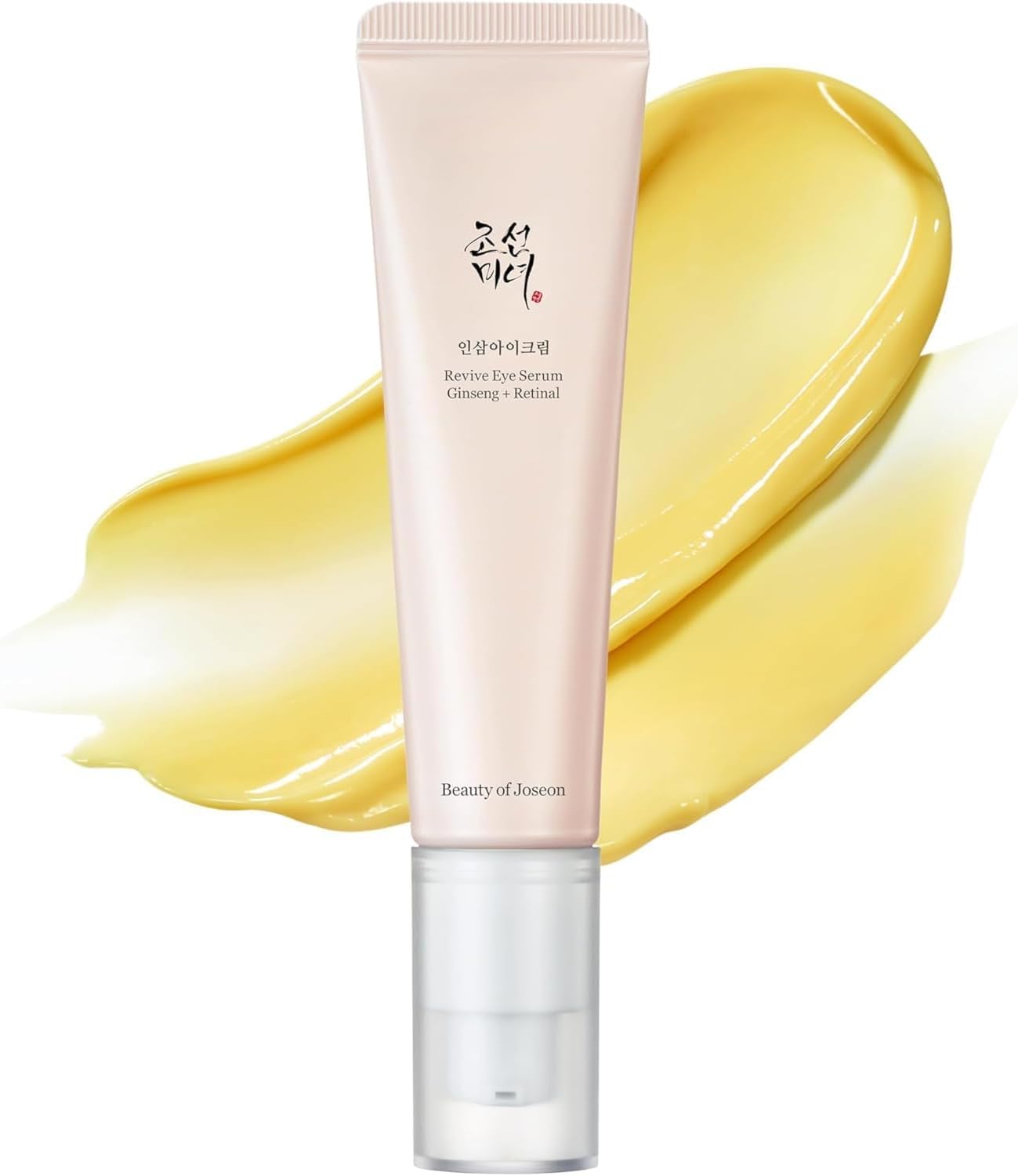 Beauty of Joseon Korean Eye Serum: Ginseng + Retinal 30ml, Pink, 1 Fl Oz